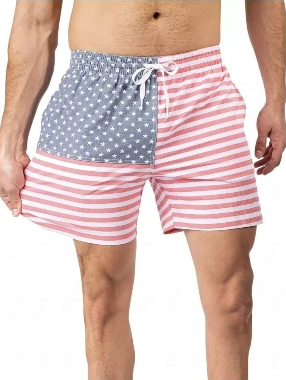 Chubbies 'Mericas Classic Swim Trunks 5.5" Lined Size Small Red White Blue NWT